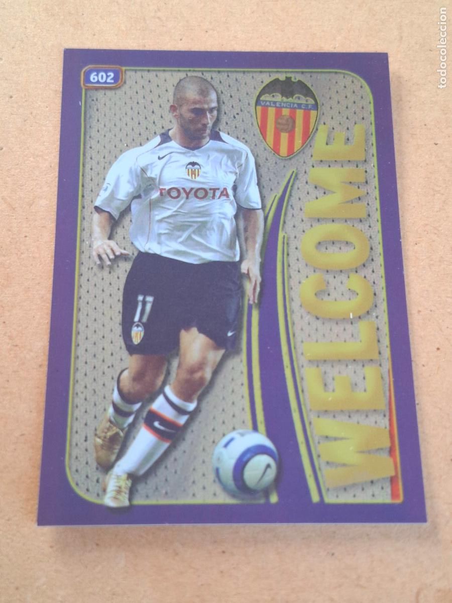 Cromos de f&uacute;tbol: MUNDICROMO 2004 2005 04 05 - 602 DI VAIO ( WELCOME ) - VALENCIA CF