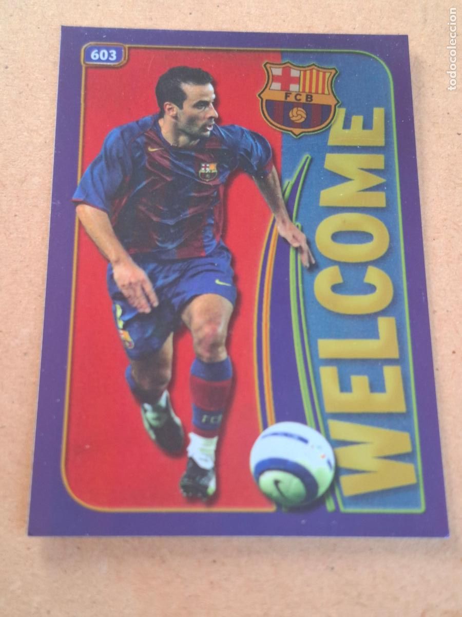 Cromos de Futebol: MUNDICROMO 2004 2005 04 05 - 603 GIULY ( WELCOME ) - FC. BARCELONA