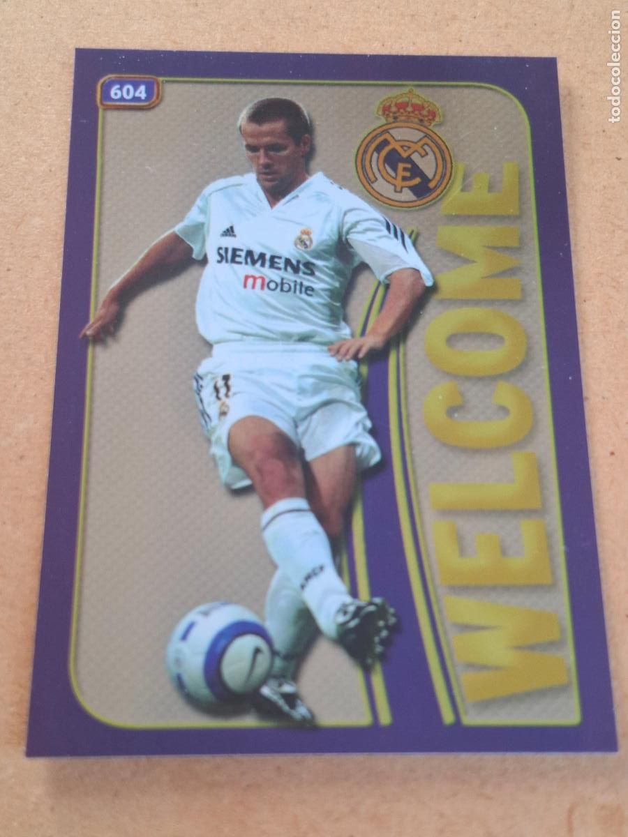 Cromos de Futebol: MUNDICROMO 2004 2005 04 05 - 604 OWEN ( WELCOME ) - REAL MADRID