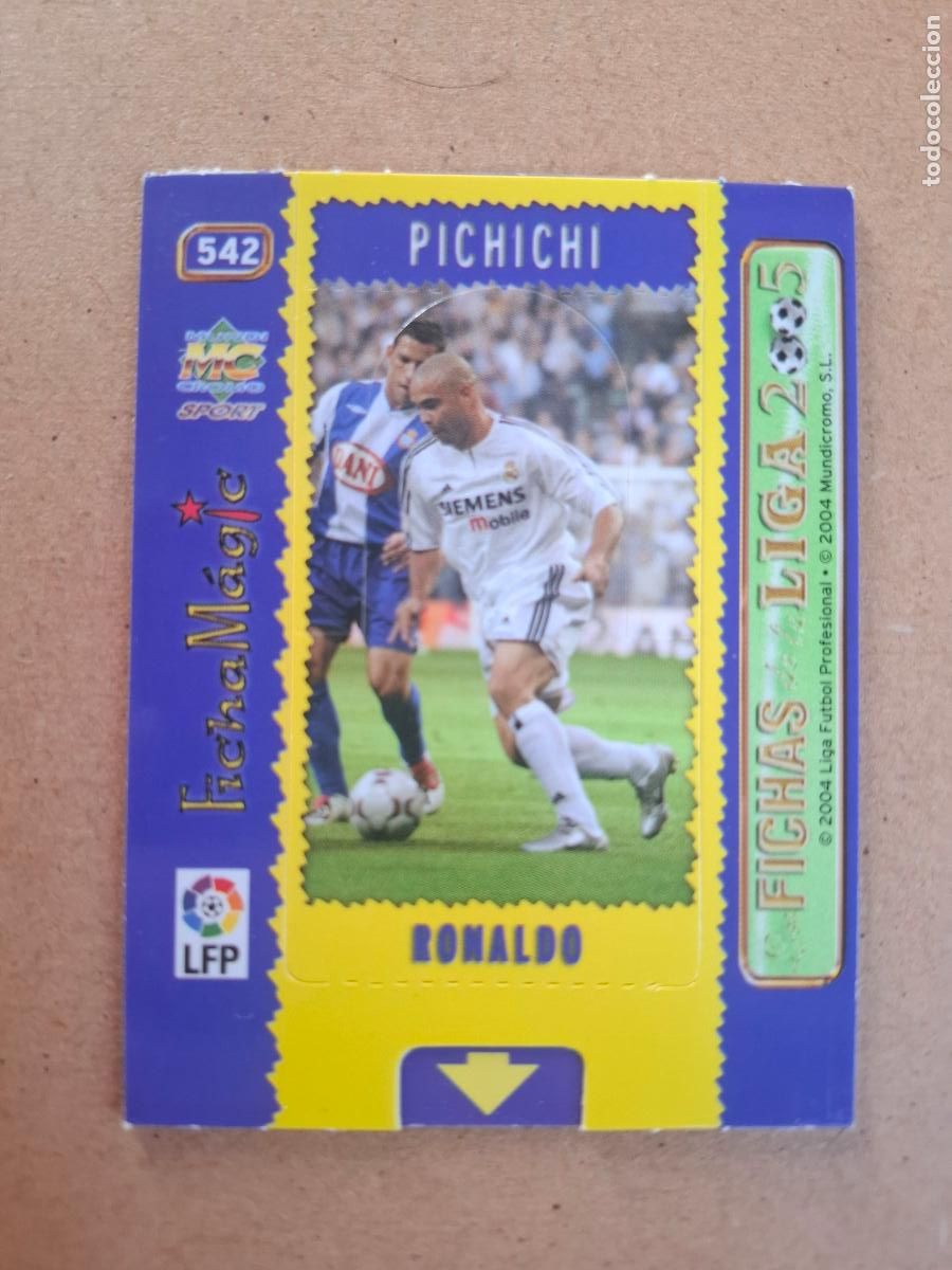 Cromos de f&uacute;tbol: MUNDICROMO 2004 2005 04 05 - 542 RONALDO ( MAGIC CARD ) - REAL MADRID