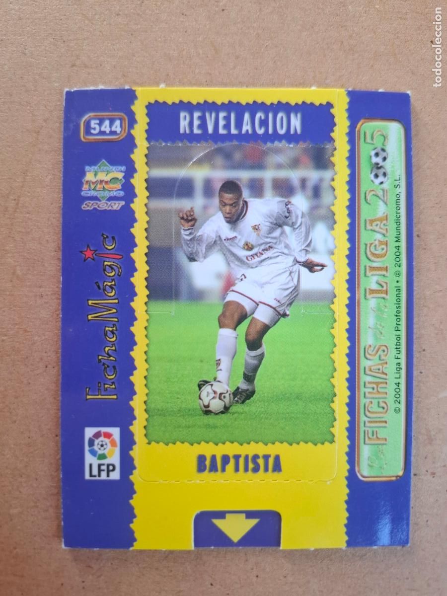 Cromos de f&uacute;tbol: MUNDICROMO 2004 2005 04 05 - 544 BAPTISTA ( MAGIC CARD ) - SEVILLA FC