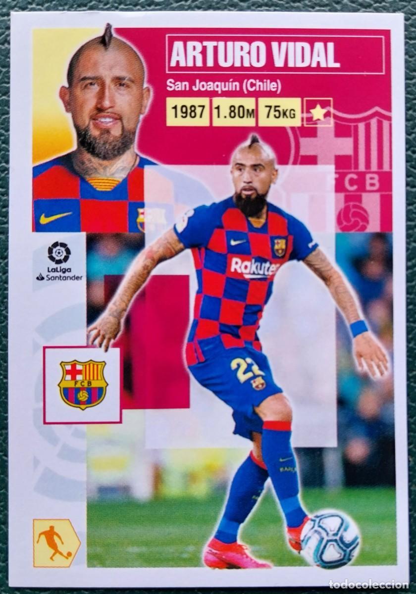 Cartes &agrave; collectionner de Football: 14A / 14 A ARTURO VIDAL FC BARCELONA CROMOS ALBUM EDICIONES ESTE 2020 2021 20 21