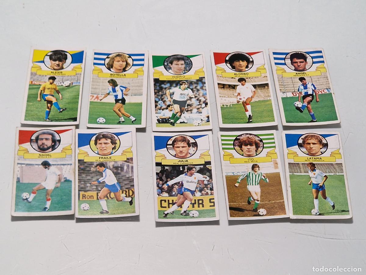 Cromos de f&uacute;tbol: LOTE COLOCAS 85 86 LIGA ESTE SIN PEGAR