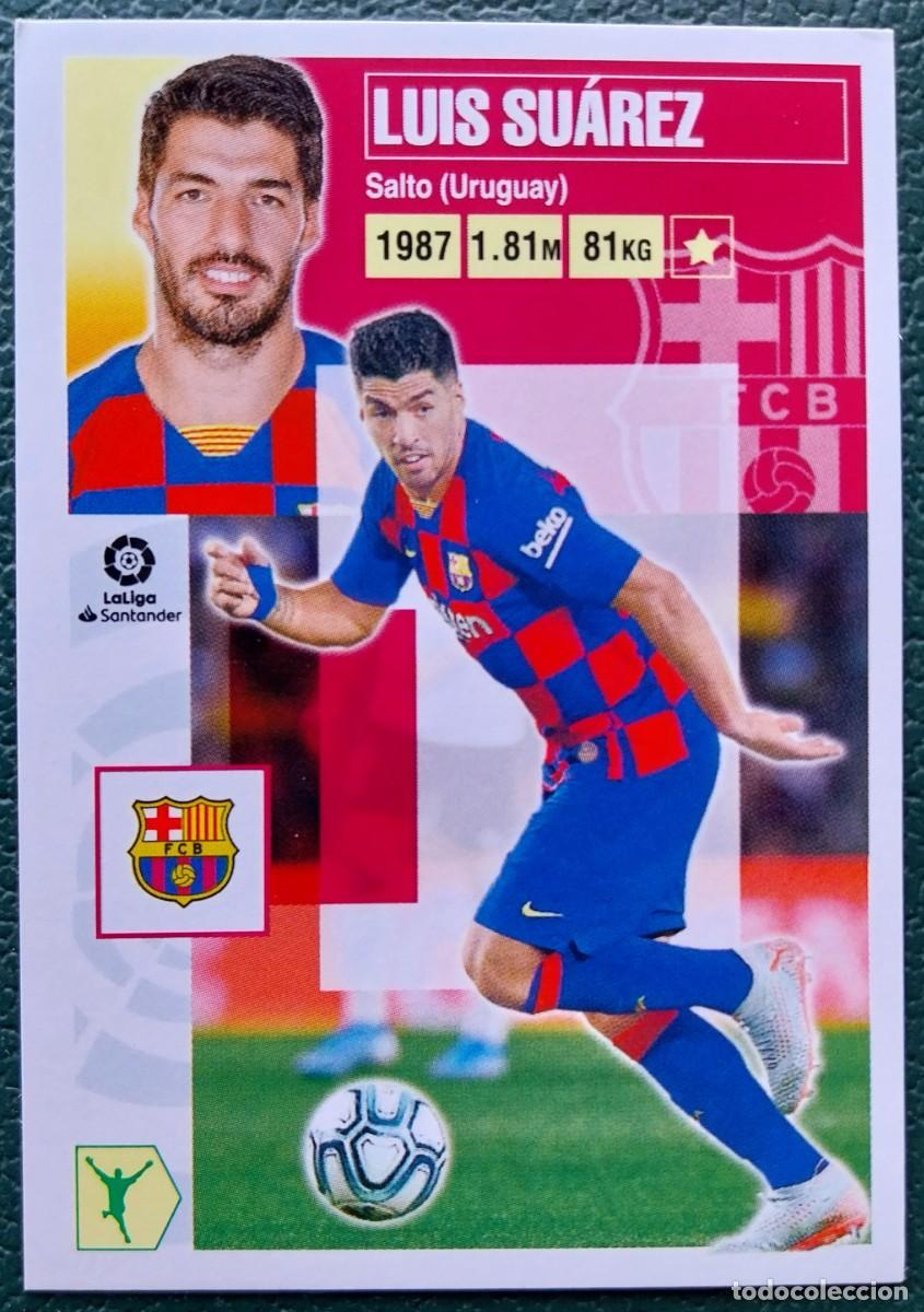 Cromos de f&uacute;tbol: 16 LUIS SUAREZ FC BARCELONA CROMOS ALBUM EDICIONES ESTE 2020 2021 20 21
