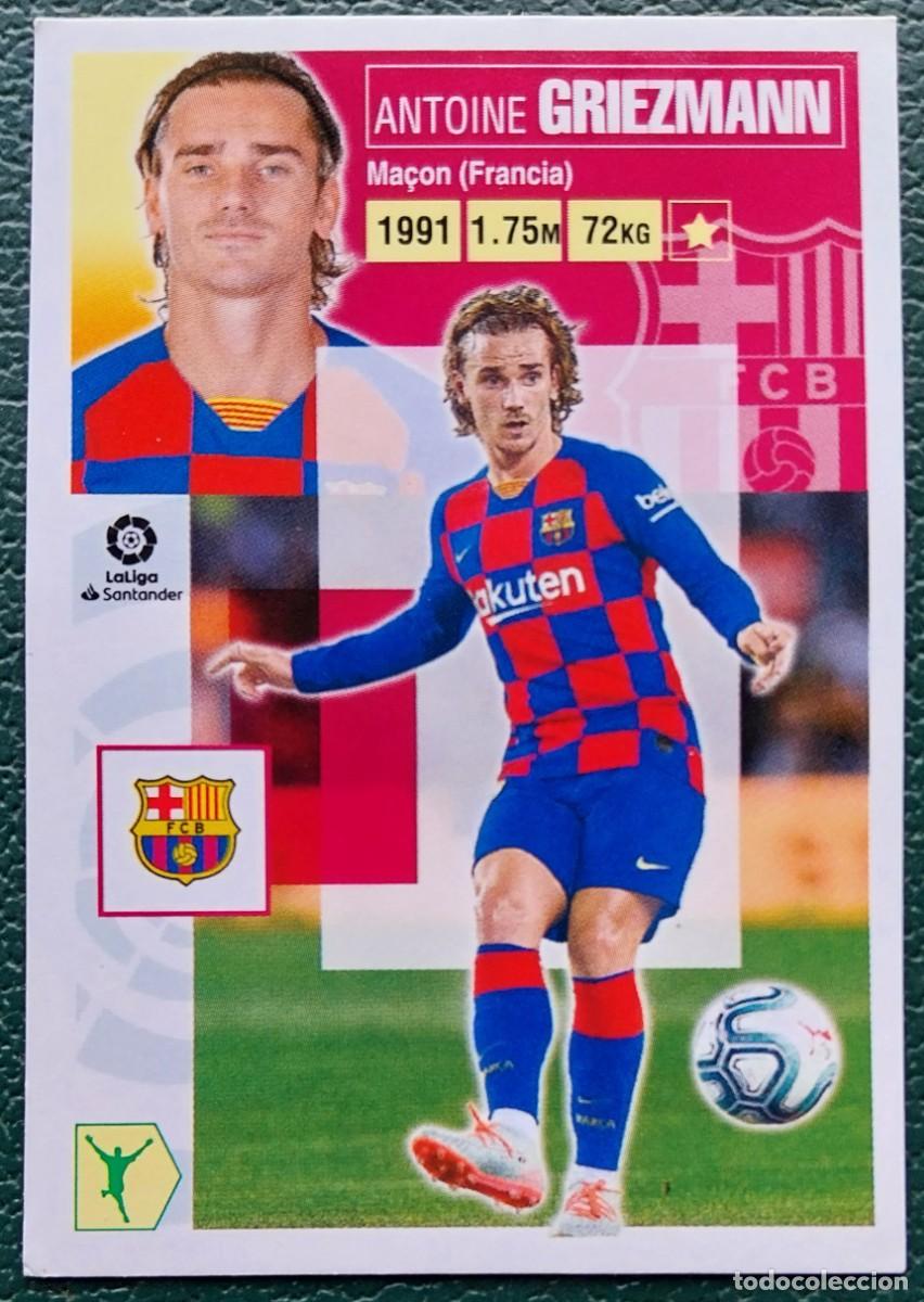 Cromos de f&uacute;tbol: 18 GRIEZMANN FC BARCELONA CROMOS ALBUM EDICIONES ESTE 2020 2021 20 21