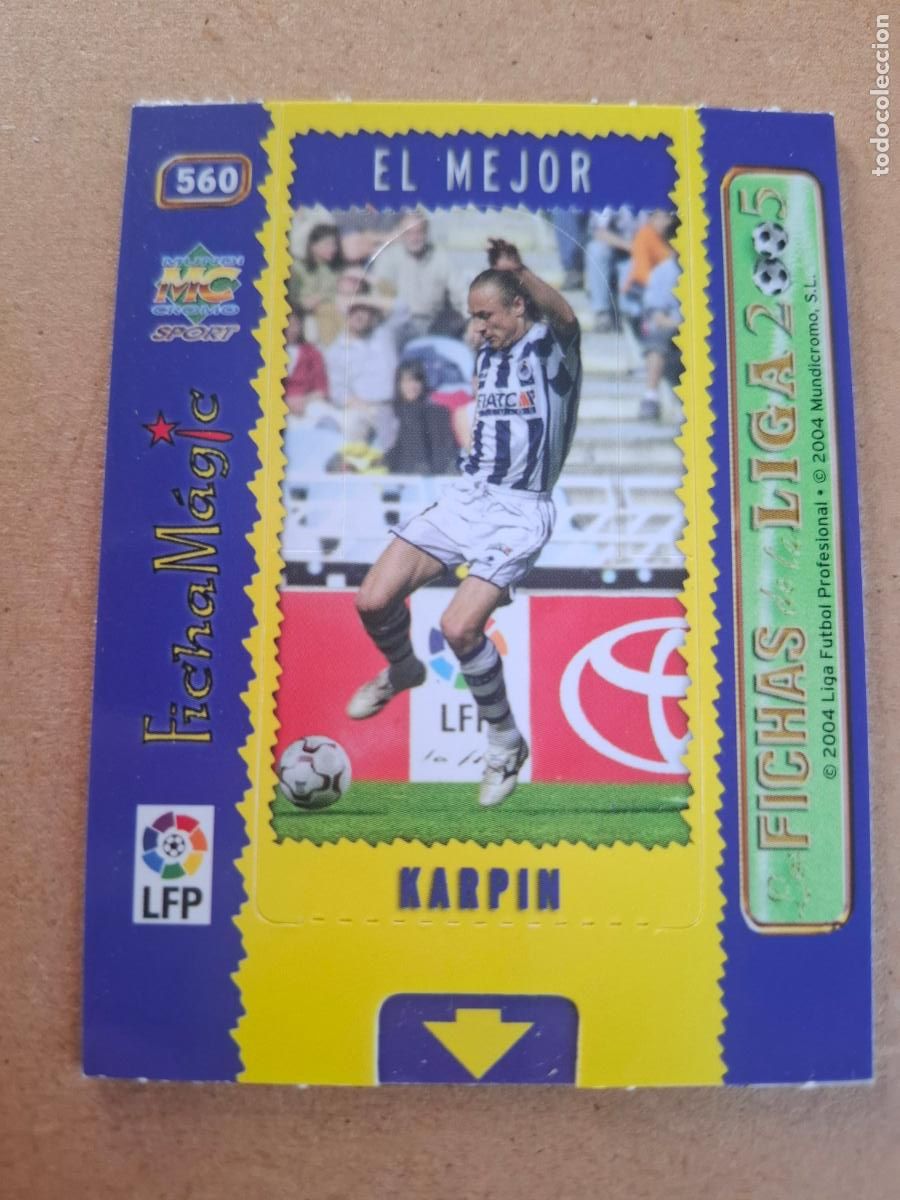Cromos de f&uacute;tbol: MUNDICROMO 2004 2005 04 05 - 560 KARPIN ( MAGIC CARD ) - REAL SOCIEDAD