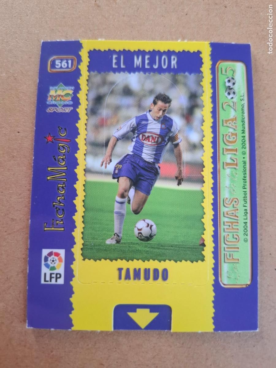 Cromos de f&uacute;tbol: MUNDICROMO 2004 2005 04 05 - 561 TAMUDO ( MAGIC CARD ) - R.C.D. ESPANYOL