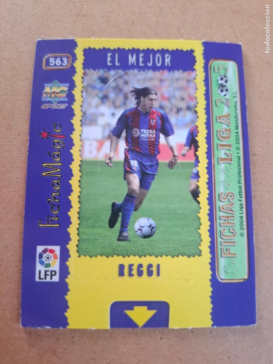 Cromos de f&uacute;tbol: MUNDICROMO 2004 2005 04 05 - 563 REGGI ( MAGIC CARD ) - LEVANTE UD