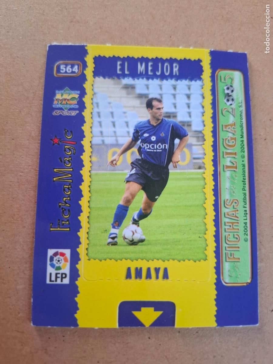 Cromos de f&uacute;tbol: MUNDICROMO 2004 2005 04 05 - 564 AMAYA ( MAGIC CARD ) - GETAFE CF