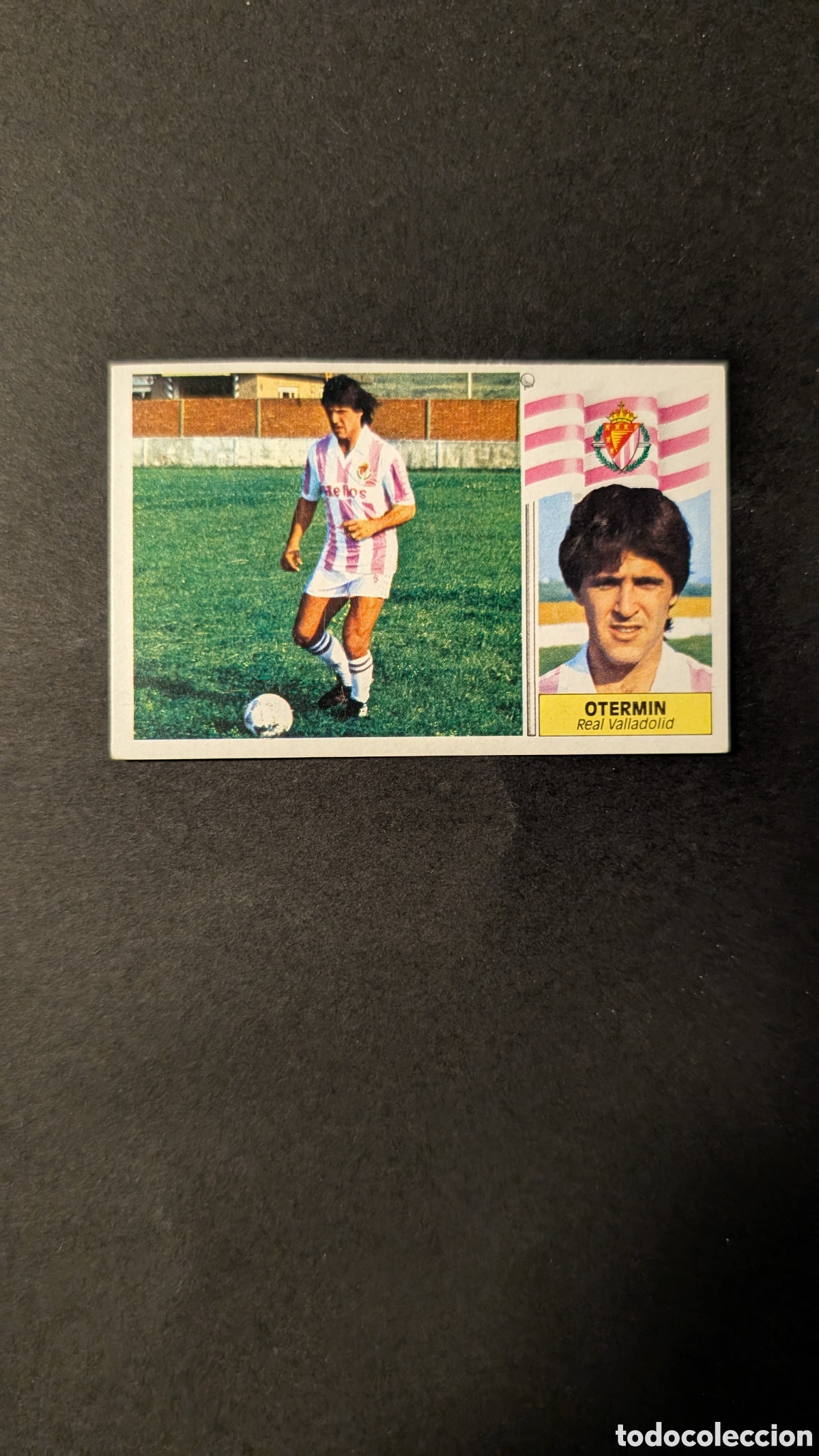 Fu&szlig;ball-Sticker: L1 OTERMIN VALLADOLID FICHAJE 9 BIS LIGA ESTE 1986/87 86 87 NUNCA PEGADO SIN PEGAR