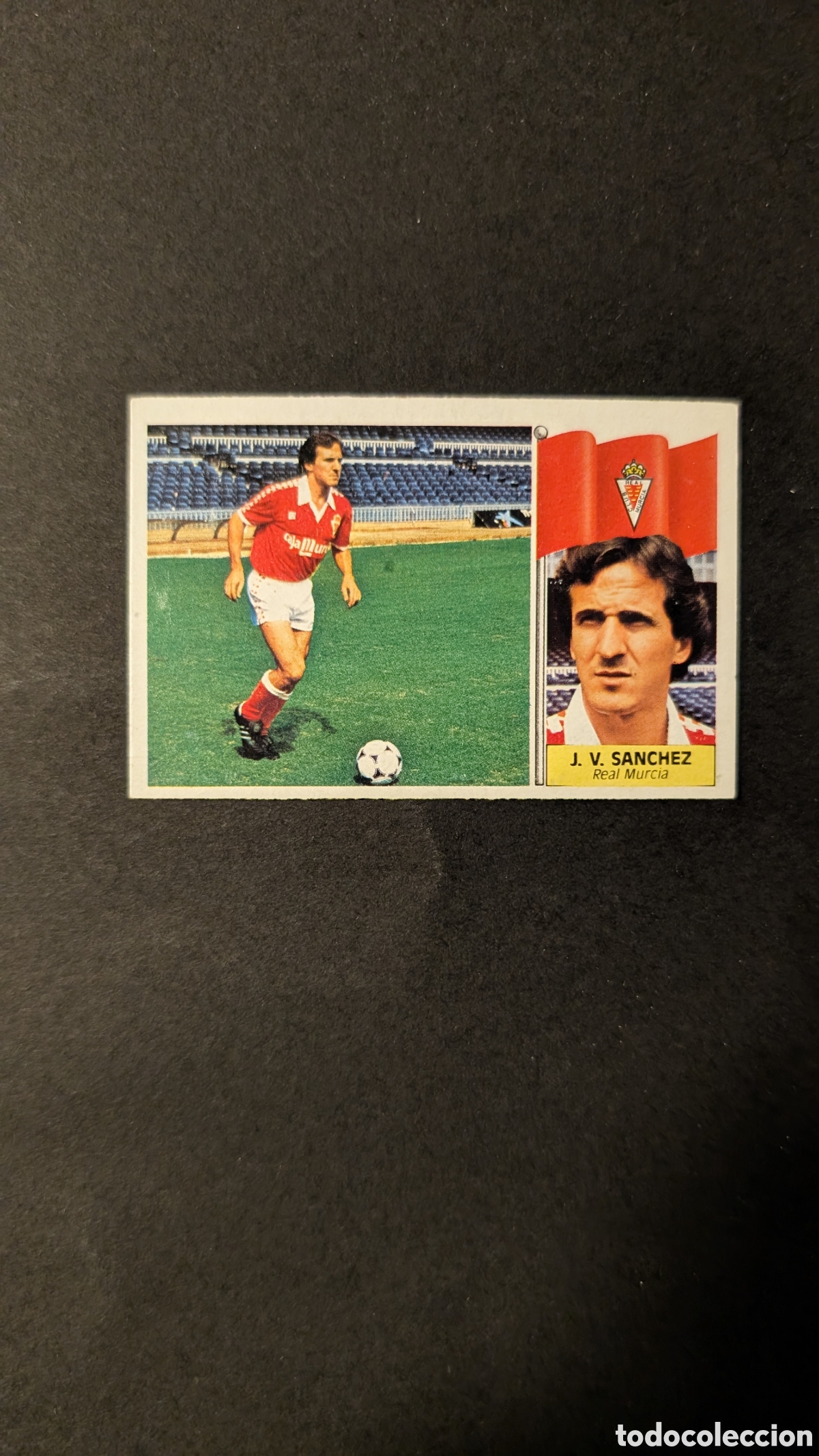 Cromos de Futebol: L1 JOSE VICENTE SANCHEZ MURCIA FICHAJE 13 LIGA ESTE 1986/87 86 87 NUNCA PEGADO SIN PEGAR