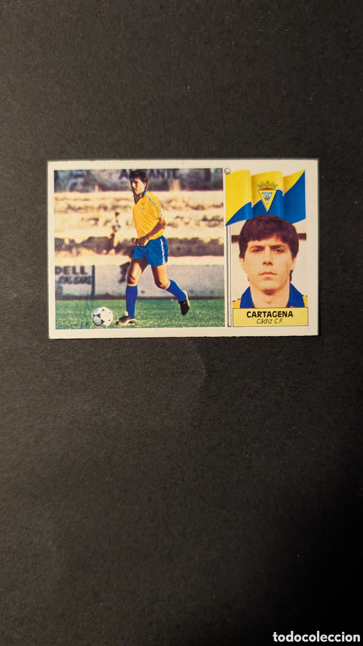 Cromos de Futebol: L1 CARTAGENA CADIZ FICHAJE 14 LIGA ESTE 1986/87 86 87 NUNCA PEGADO SIN PEGAR