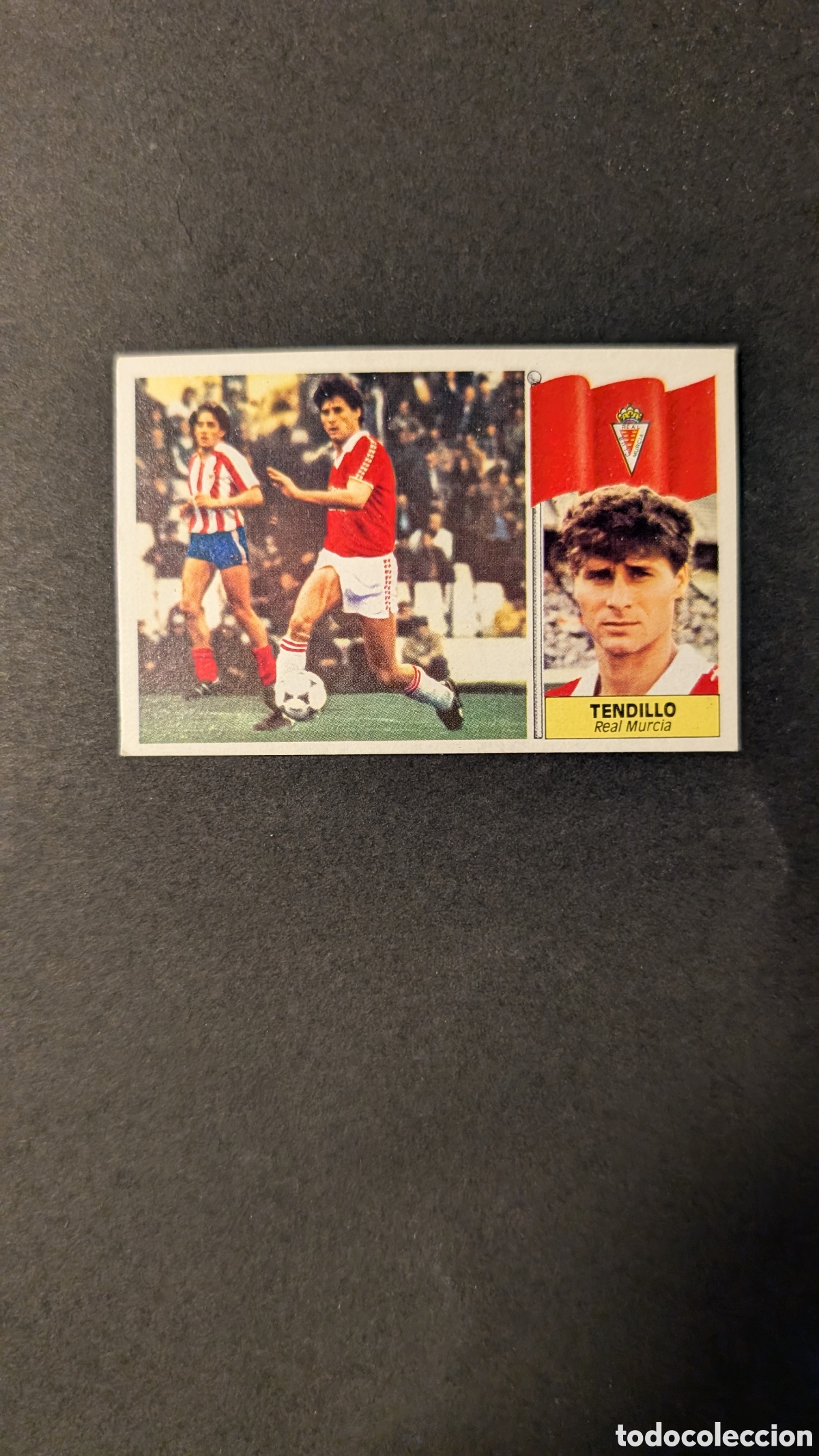 Figurine di Calcio: L1 TENDILLO MURCIA FICHAJE 26 LIGA ESTE 1986/87 86 87 NUNCA PEGADO SIN PEGAR