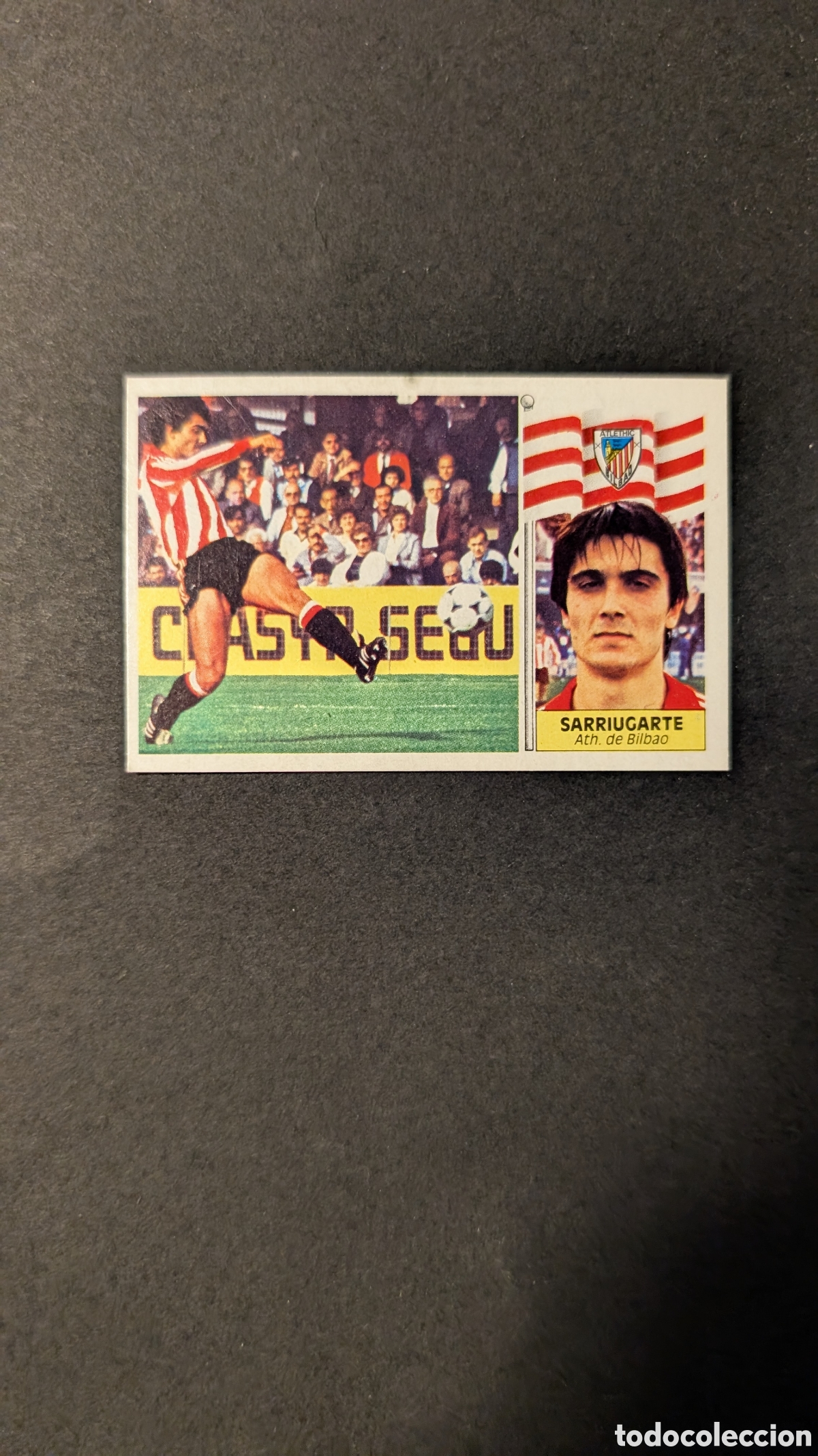 Figurine di Calcio: L1 SARRIUGARTE BILBAO FICHAJE 28 LIGA ESTE 1986/87 86 87 NUNCA PEGADO SIN PEGAR