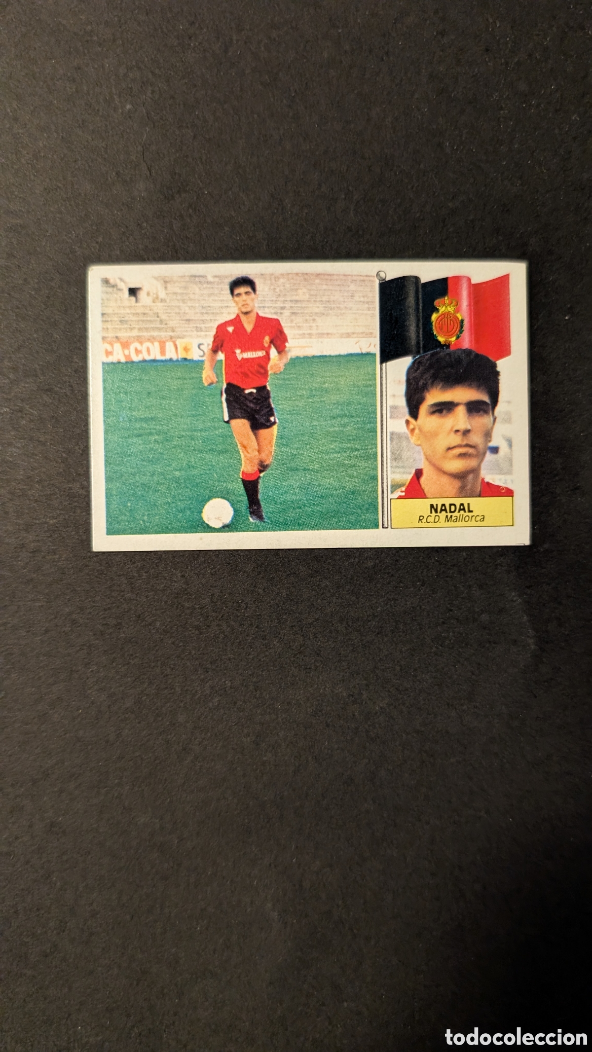 Figurine di Calcio: L1 NADAL MALLORCA FICHAJE 33 LIGA ESTE 1986/87 86 87 NUNCA PEGADO SIN PEGAR