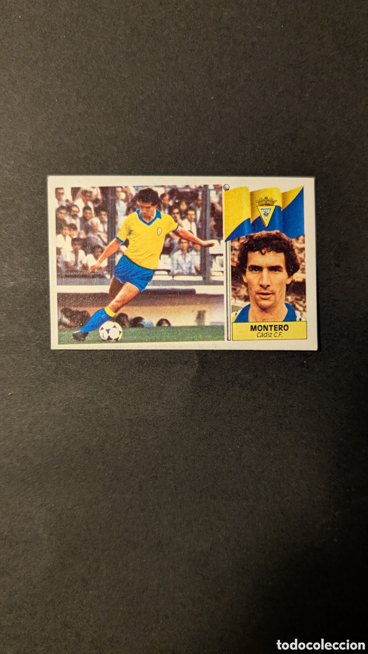 Football Stickers: L1 MONTERO CADIZ COLOCA LIGA ESTE 1986/87 86 87 NUNCA PEGADO SIN PEGAR