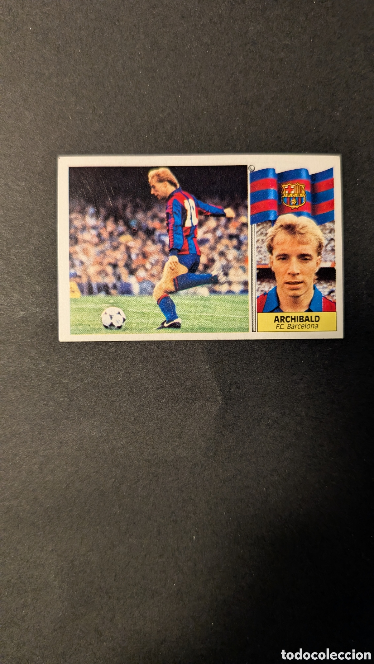 Cromos de f&uacute;tbol: L1 ARCHIBALD BARCELONA LIGA ESTE 1986/87 86 87 NUNCA PEGADO SIN PEGAR
