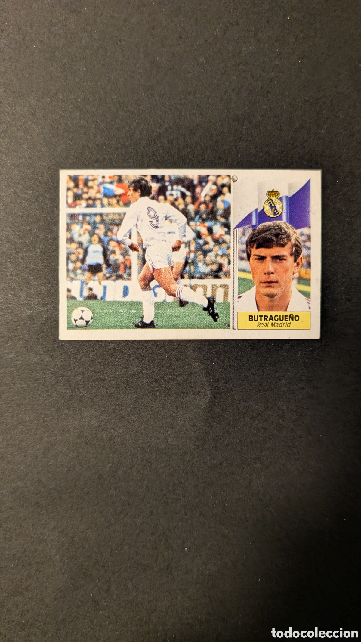 Football Stickers: L1 BUTRAGUE&Ntilde;O REAL MADRID LIGA ESTE 1986/87 86 87 NUNCA PEGADO SIN PEGAR