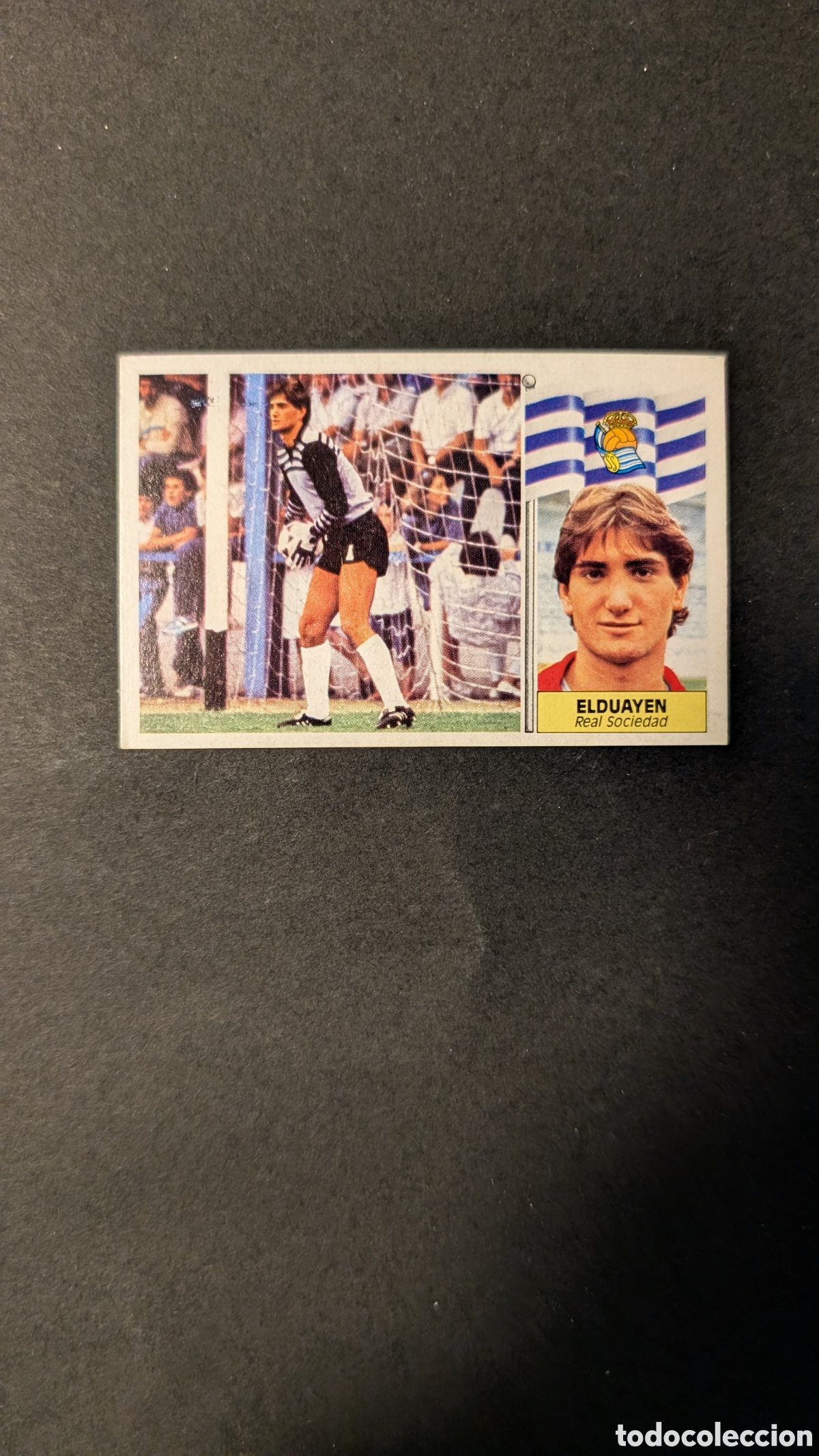 Football Stickers: L1 ELDUAYEN REAL SOCIEDAD BAJA LIGA ESTE 1986/87 86 87 NUNCA PEGADO SIN PEGAR