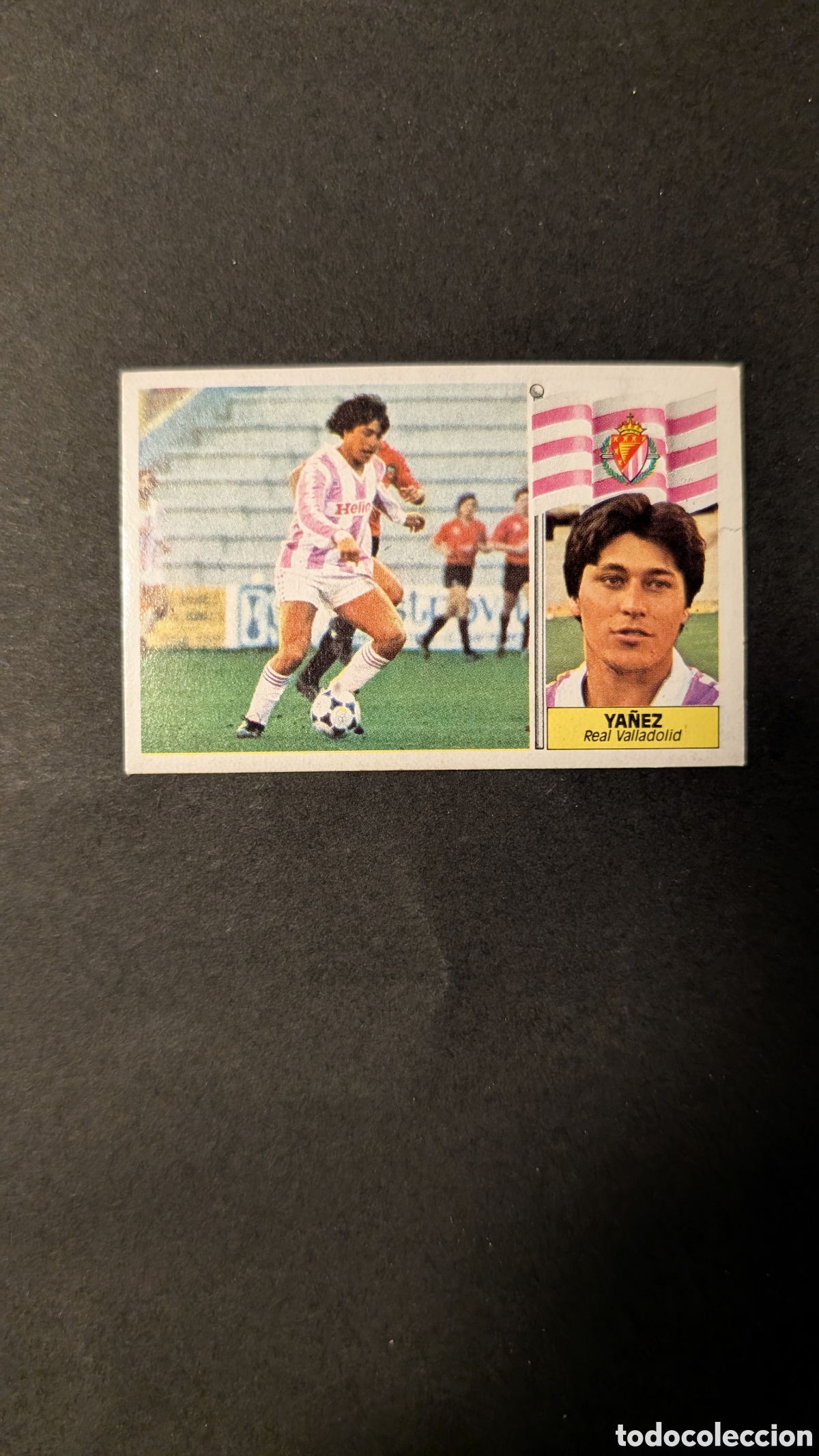 Cromos de Futebol: L1 YA&Ntilde;EZ VALLADOLID BAJA LIGA ESTE 1986/87 86 87 NUNCA PEGADO SIN PEGAR