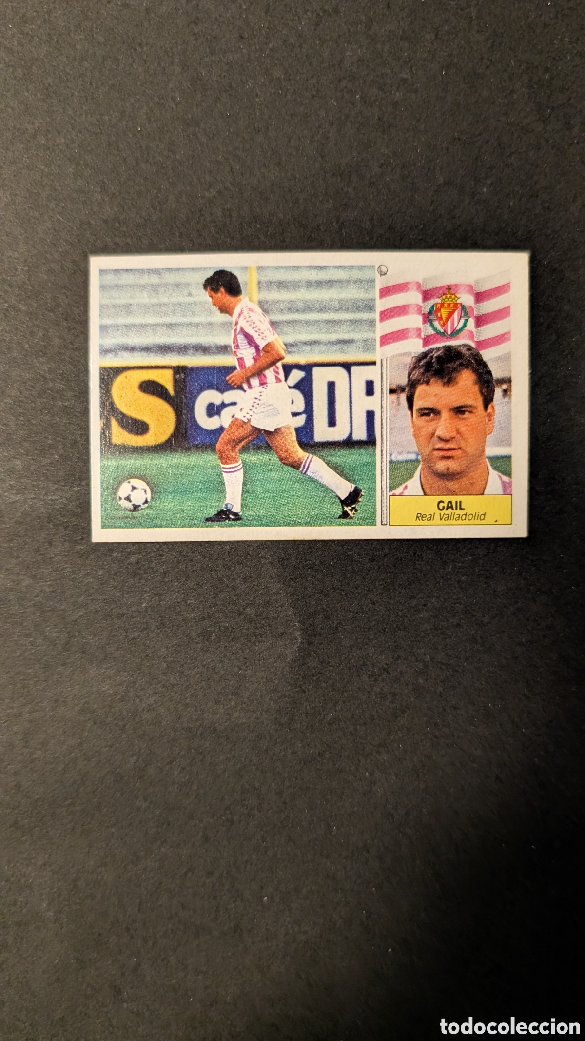 Cromos de Futebol: L1 GAIL VALLADOLID BAJA LIGA ESTE 1986/87 86 87 NUNCA PEGADO SIN PEGAR