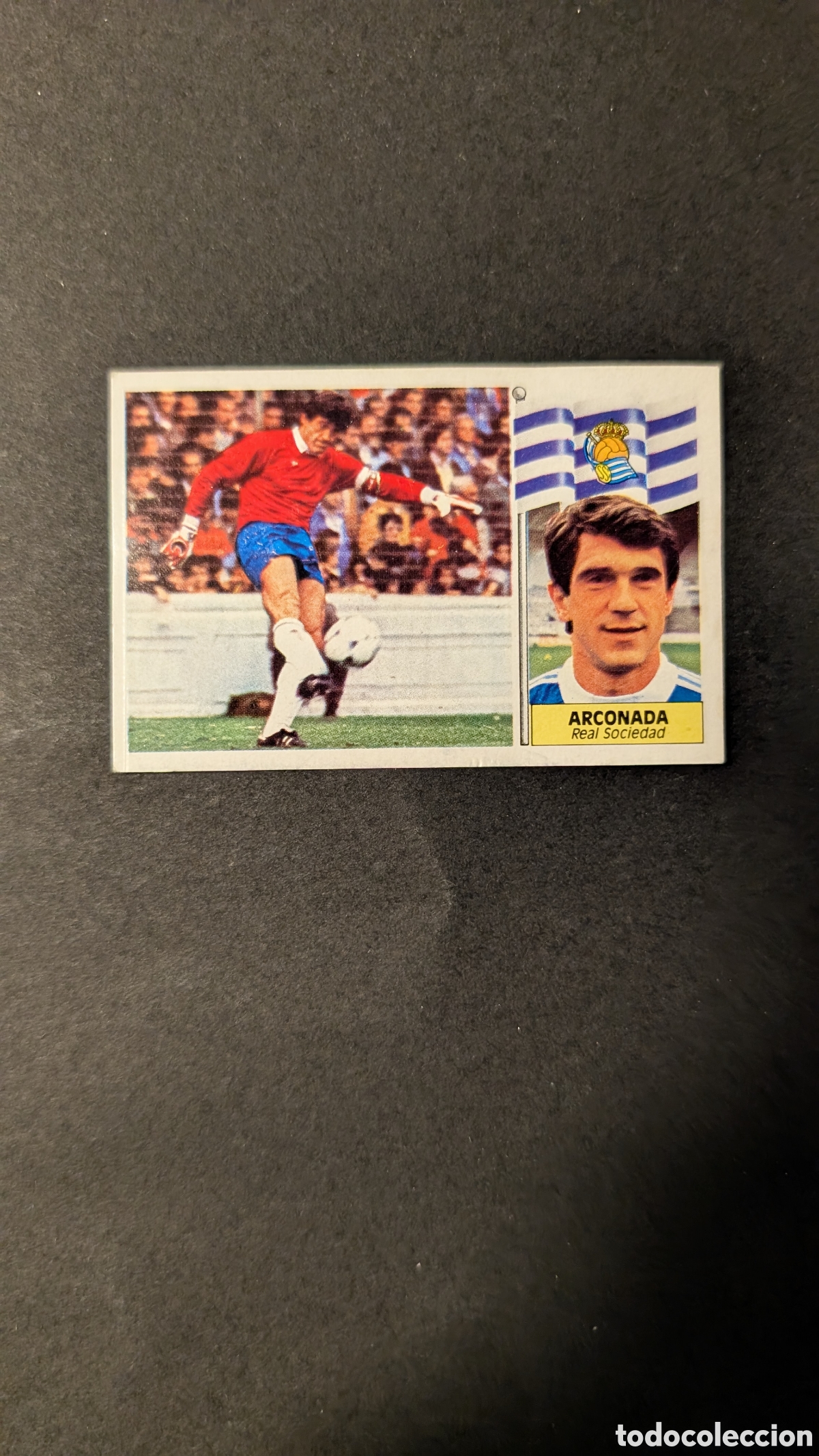 Cromos de f&uacute;tbol: L1 ARCONADA REAL SOCIEDAD LIGA ESTE 1986/87 86 87 NUNCA PEGADO SIN PEGAR