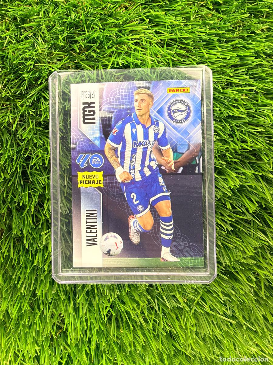 Cromos de f&uacute;tbol: N&ordm; 475 Valentini Nuevos Fichajes D Alav&eacute;s Megacracks 26 27