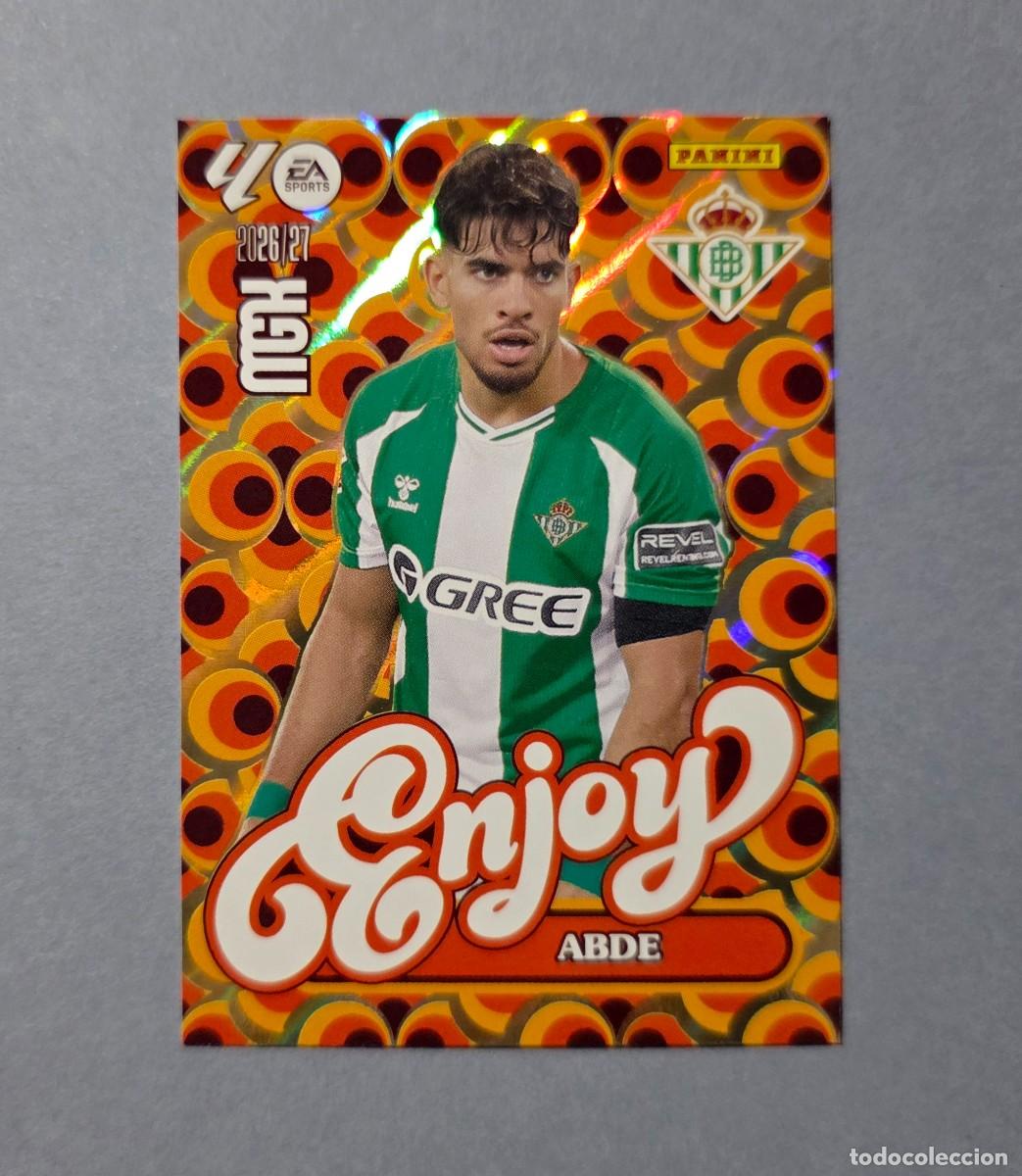 Cromos de f&uacute;tbol: 379 ABDE (ENJOY) - BETIS - MEGACRACKS 2026-27 - MGK 26/27 (NUEVO)