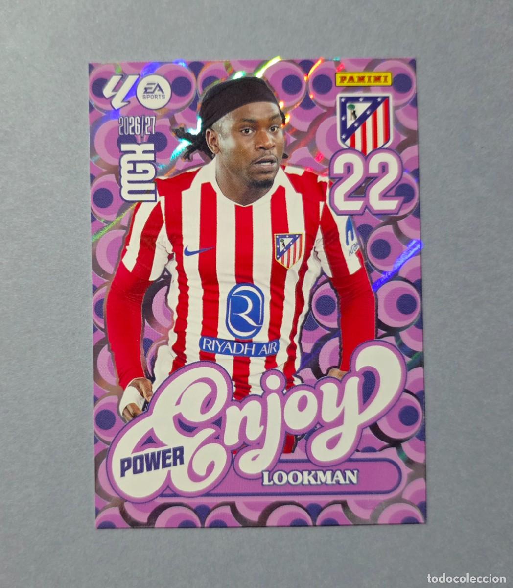 Cromos de f&uacute;tbol: 385P LOOKMAN (ENJOY POWER) - ATL&Eacute;TICO MADRID - MEGACRACKS 2026-27 - MGK 26/27 (NUEVO)