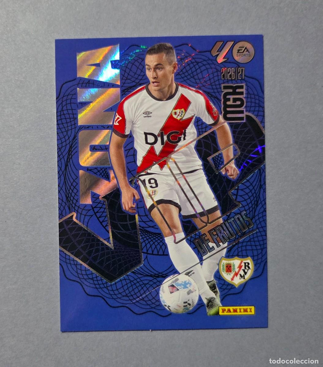 Cromos de f&uacute;tbol: 392 DE FRUTOS (ZONA VIP) - RAYO VALLECANO - MEGACRACKS 2026-27 - MGK 26/27 (NUEVO)