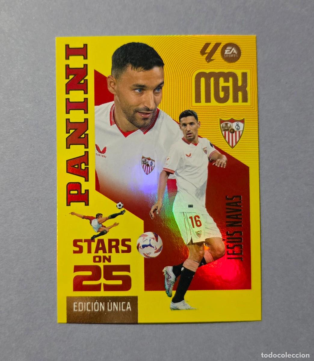Cromos de f&uacute;tbol: 437 JES&Uacute;S NAVAS (STARS ON 25) - SEVILLA - MEGACRACKS 2026-27 - MGK 26/27 (NUEVO)