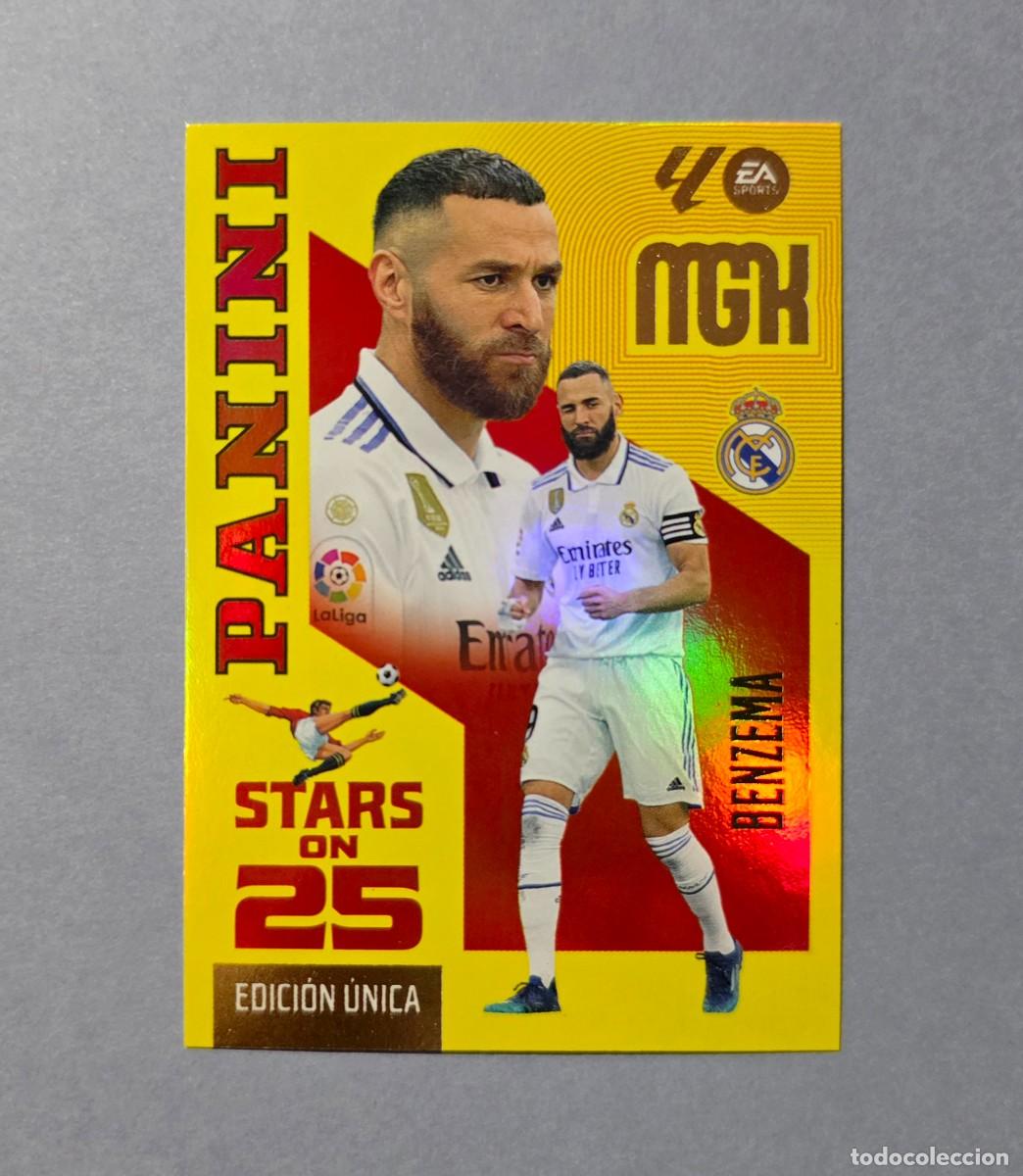 Cromos de f&uacute;tbol: 441 BENZEMA (STARS ON 25) - REAL MADRID - MEGACRACKS 2026-27 - MGK 26/27 (NUEVO)