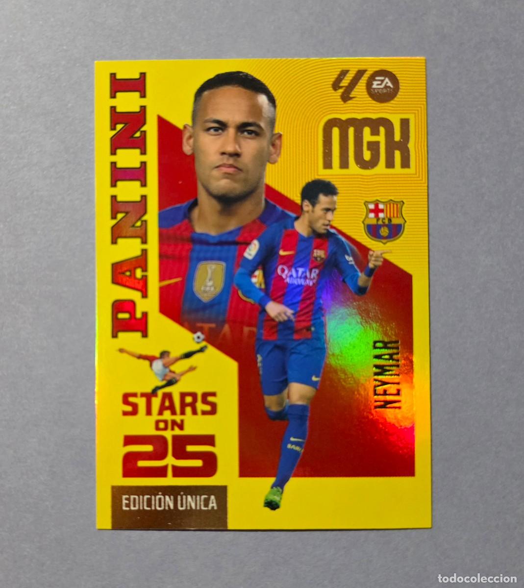 Cromos de f&uacute;tbol: 446 NEYMAR (STARS ON 25) - BARCELONA - MEGACRACKS 2026-27 - MGK 26/27 (NUEVO)