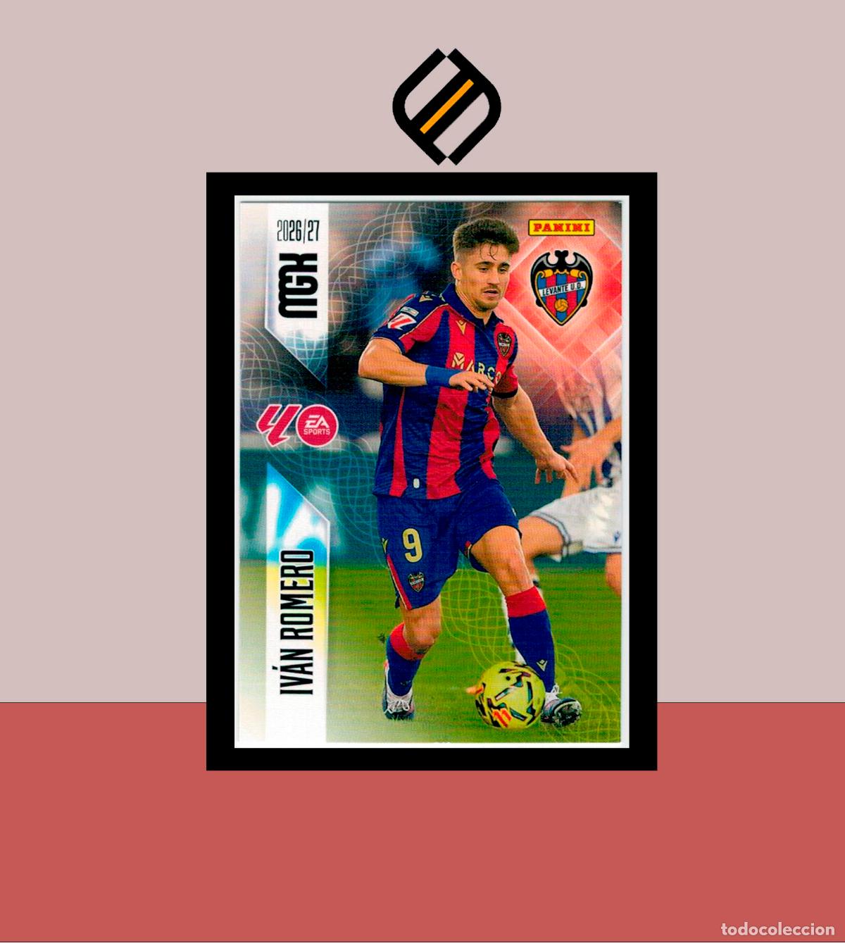 Cromos de f&uacute;tbol: MEGACRACKS 2026 2027 26 27 PANINI N&ordm; 214 IV&Aacute;N MORENO LEVANTE COLECCI&Oacute;N ALB&Uacute;M MGK