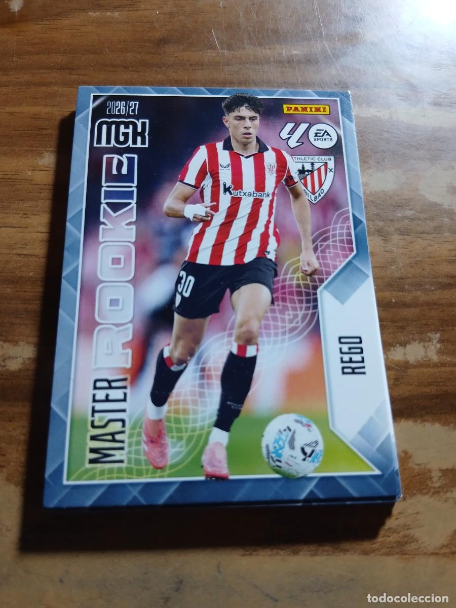 Cromos de f&uacute;tbol: CARD MEGACRACKS TEMPORADA 26/27: MASTER ROOKIE REGO, N&deg; 418