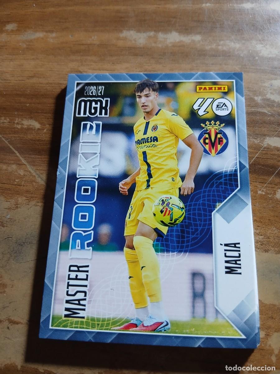 Cromos de f&uacute;tbol: CARD MEGACRACKS TEMPORADA 26/27: MASTER ROOKIE MACI&Aacute;, N&deg; 417
