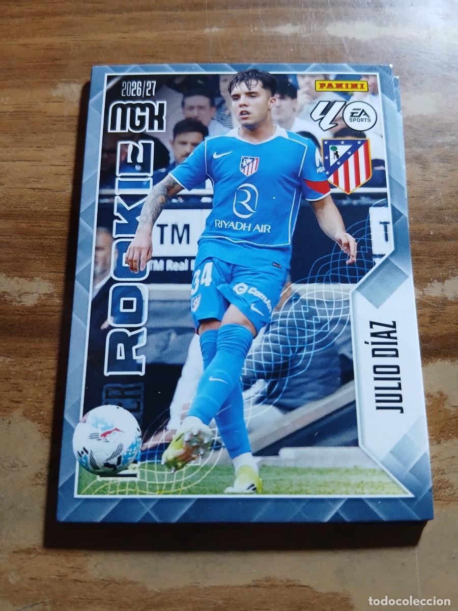 Cromos de f&uacute;tbol: CARD MEGACRACKS TEMPORADA 26/27: MASTER ROOKIE JULIO D&Iacute;AZ, N&deg; 415