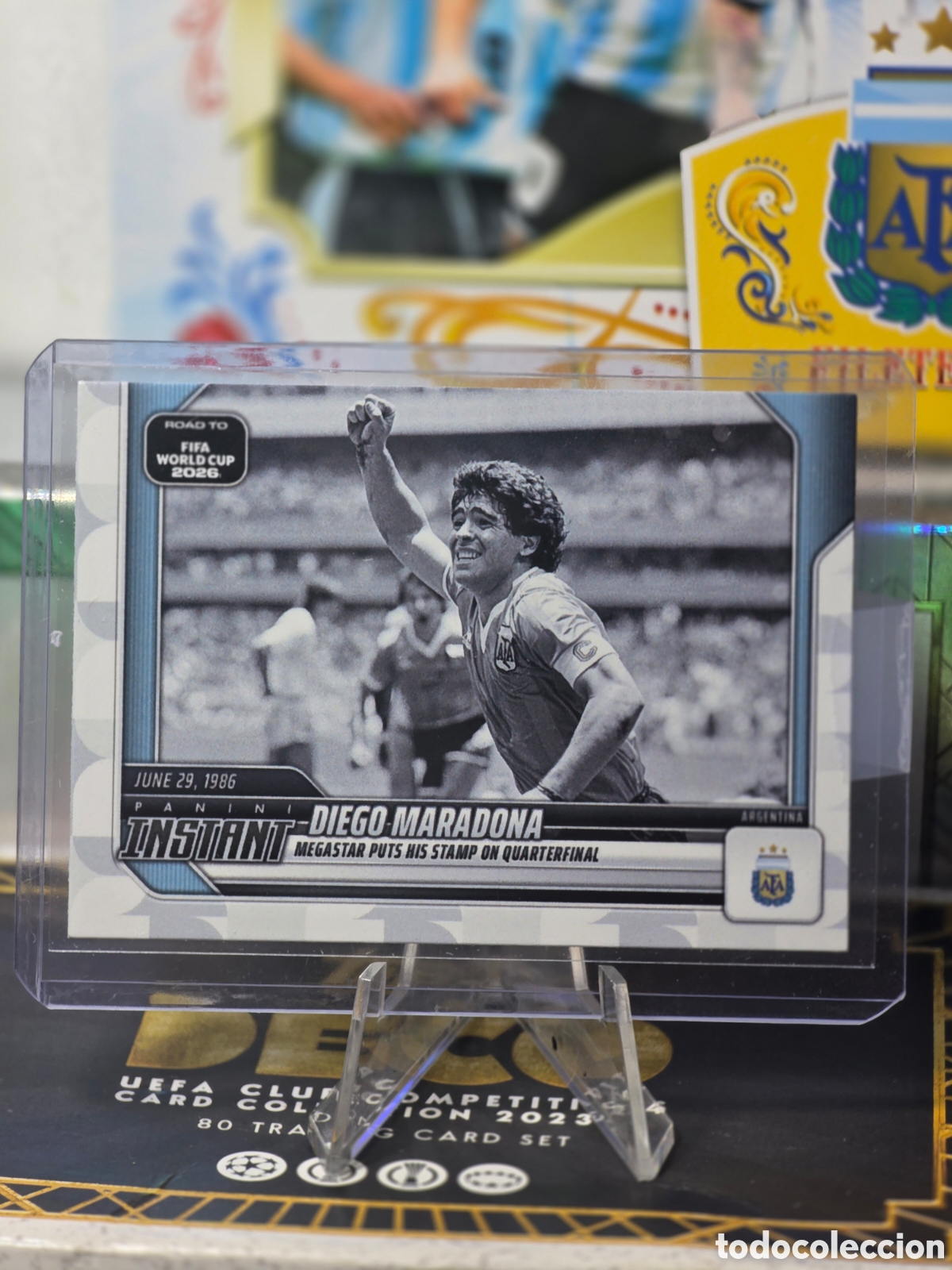 Cromos de f&uacute;tbol: Kylian Mbappe Panini Prizm 2026 Fifa World Cup