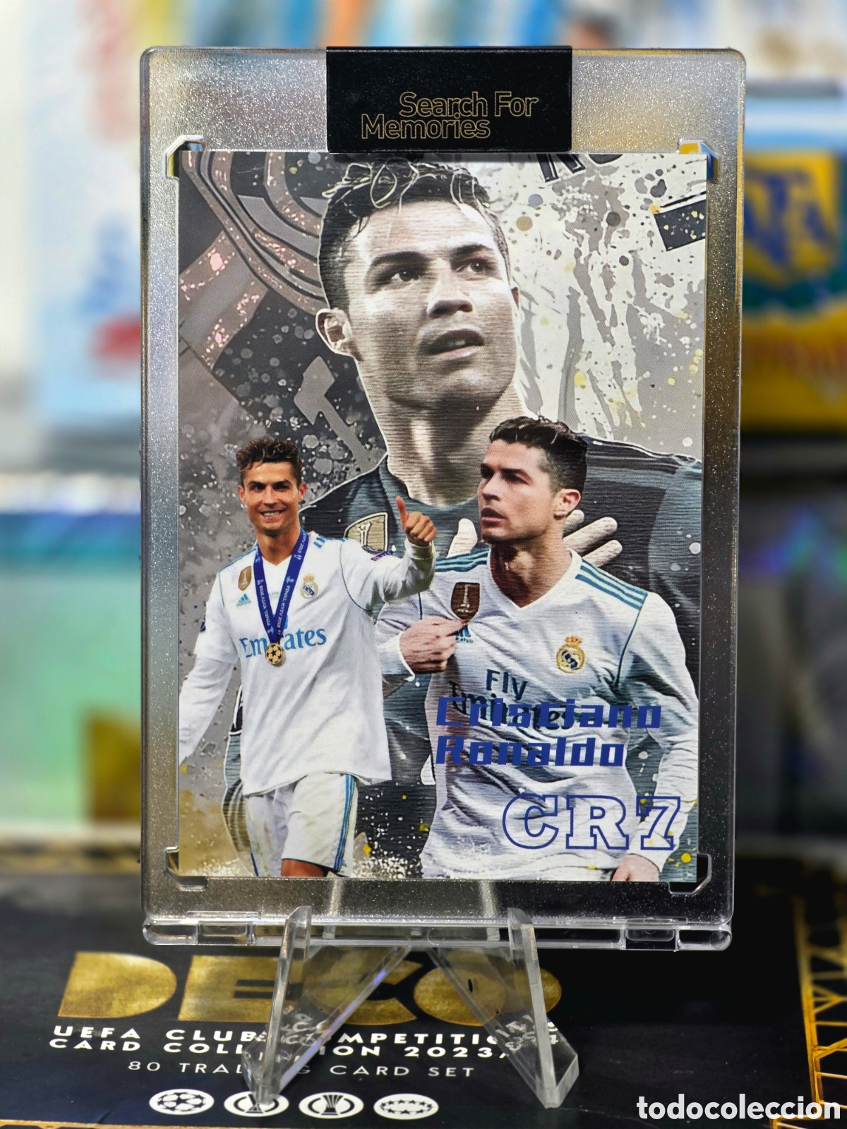 Cromos de f&uacute;tbol: Cristiano Ronaldo Eternal Shard Real Madrid