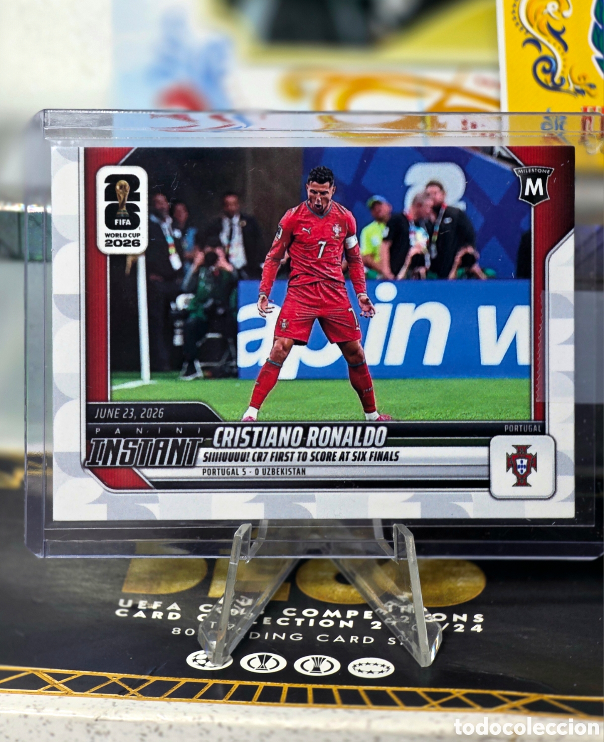 Cromos de f&uacute;tbol: Cristiano Ronaldo Panini Instant #99 Fifa World Cup 2026