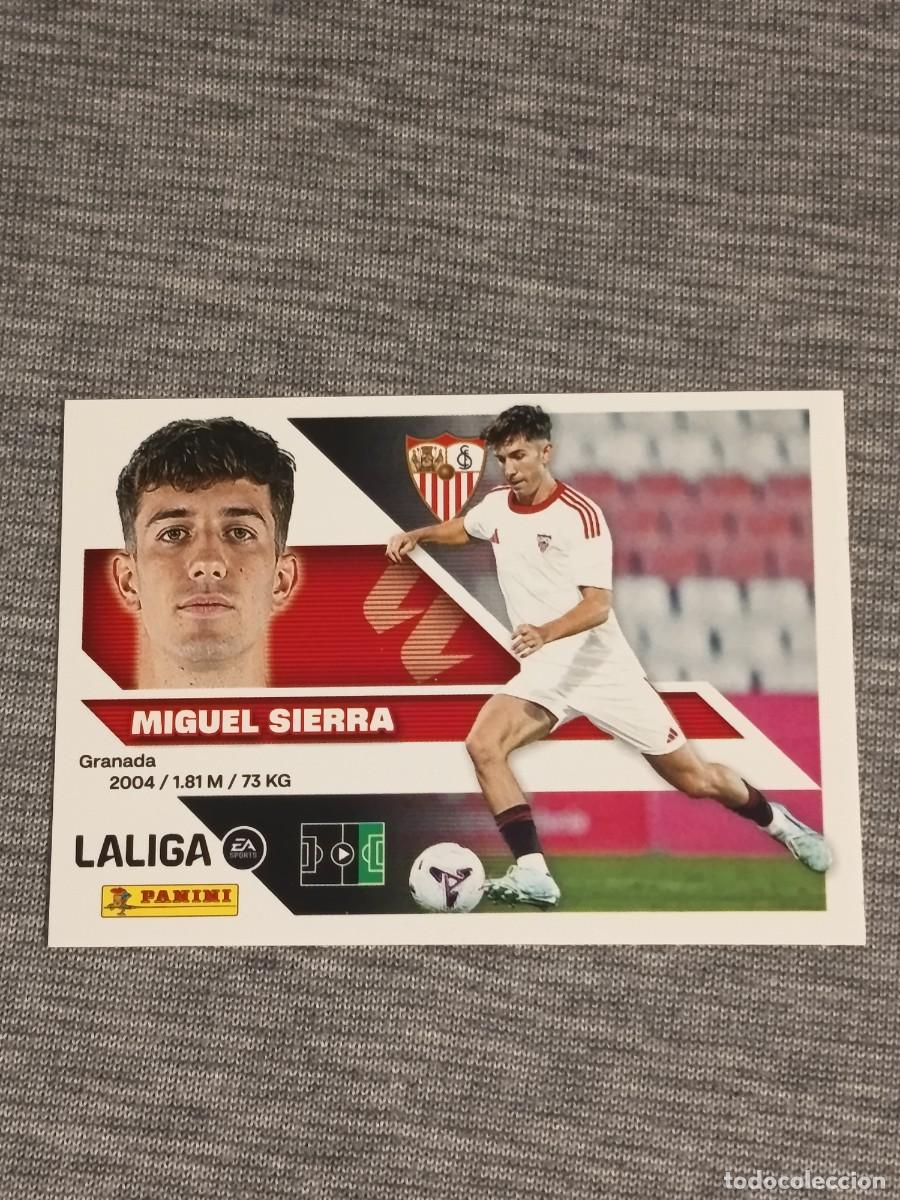 Cromos de f&uacute;tbol: Liga este 26 27 Panini MIGUEL SIERRA COLOCA N&deg;19 BIS SEVILLA nuevo