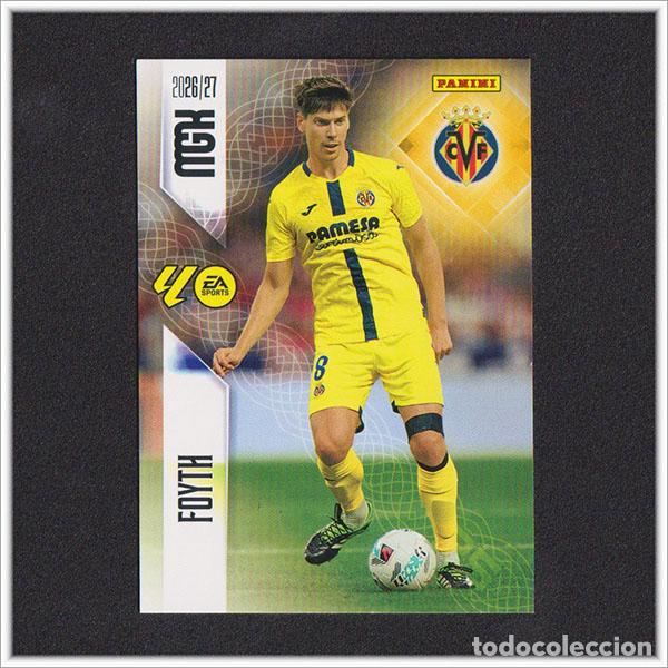 Cromos de f&uacute;tbol: MEGACRACKS 2026 2027 26 27 PANINI FOYTH 366 VILLARREAL ALBUM COLECCI&Oacute;N LIGA MGK
