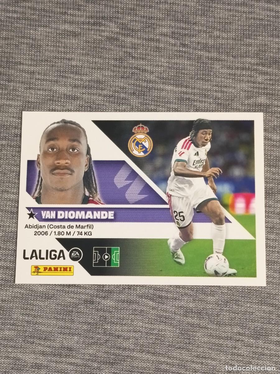 Cromos de f&uacute;tbol: Liga este 26 27 Panini DIOMANDE FICHAJE 39 REAL MADRID nuevo