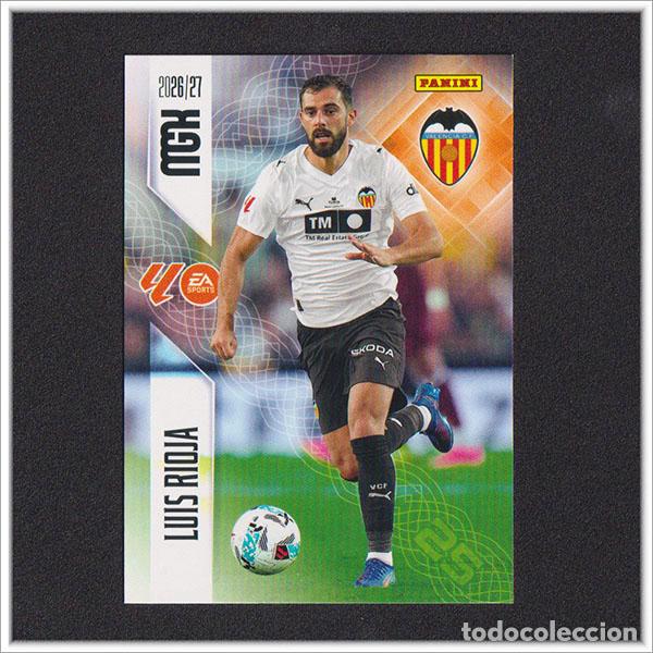 Cromos de Futebol: MEGACRACKS 2026 2027 26 27 PANINI LUIS RIOJA 355 VALENCIA ALBUM COLECCI&Oacute;N LIGA MGK