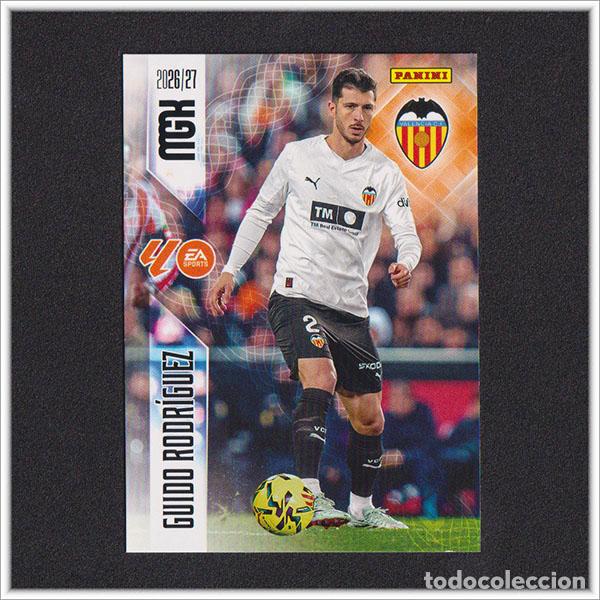 Figurine di Calcio: MEGACRACKS 2026 2027 26 27 PANINI GUIDO RODRIGUEZ 353 VALENCIA ALBUM COLECCI&Oacute;N LIGA MGK