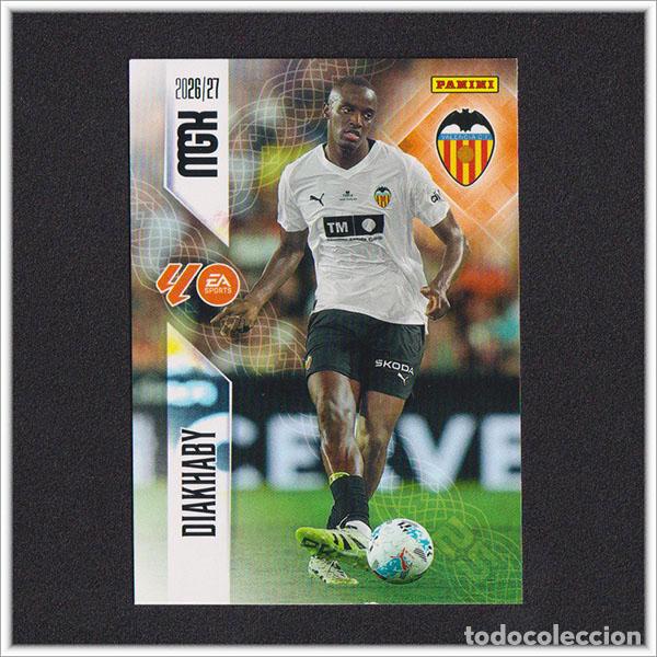 Cromos de f&uacute;tbol: MEGACRACKS 2026 2027 26 27 PANINI DIAKHABY 347 VALENCIA ALBUM COLECCI&Oacute;N LIGA MGK