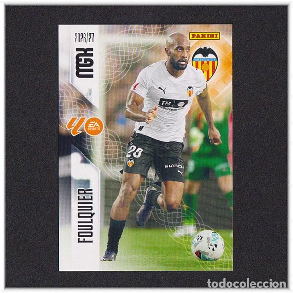 Cromos de f&uacute;tbol: MEGACRACKS 2026 2027 26 27 PANINI FOULQUIER 346 VALENCIA ALBUM COLECCI&Oacute;N LIGA MGK