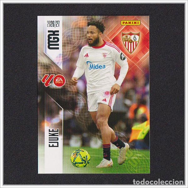 Cromos de f&uacute;tbol: MEGACRACKS 2026 2027 26 27 PANINI EJUKE 340 SEVILLA ALBUM COLECCI&Oacute;N LIGA MGK