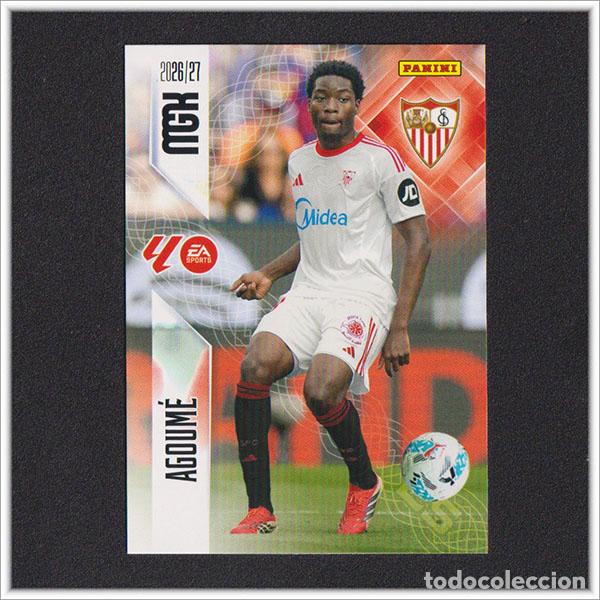Cromos de f&uacute;tbol: MEGACRACKS 2026 2027 26 27 PANINI AGOUME 335 SEVILLA ALBUM COLECCI&Oacute;N LIGA MGK