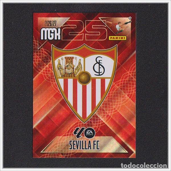 Cromos de f&uacute;tbol: MEGACRACKS 2026 2027 26 27 PANINI ESCUDO 325 SEVILLA ALBUM COLECCI&Oacute;N LIGA MGK